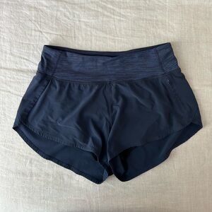 Navy Outdoor Voices Athletic Shorts